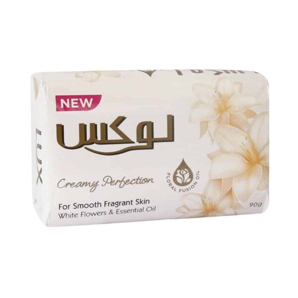 صابون لوکس گل های سفید- 90 گرمی- 144 عددی