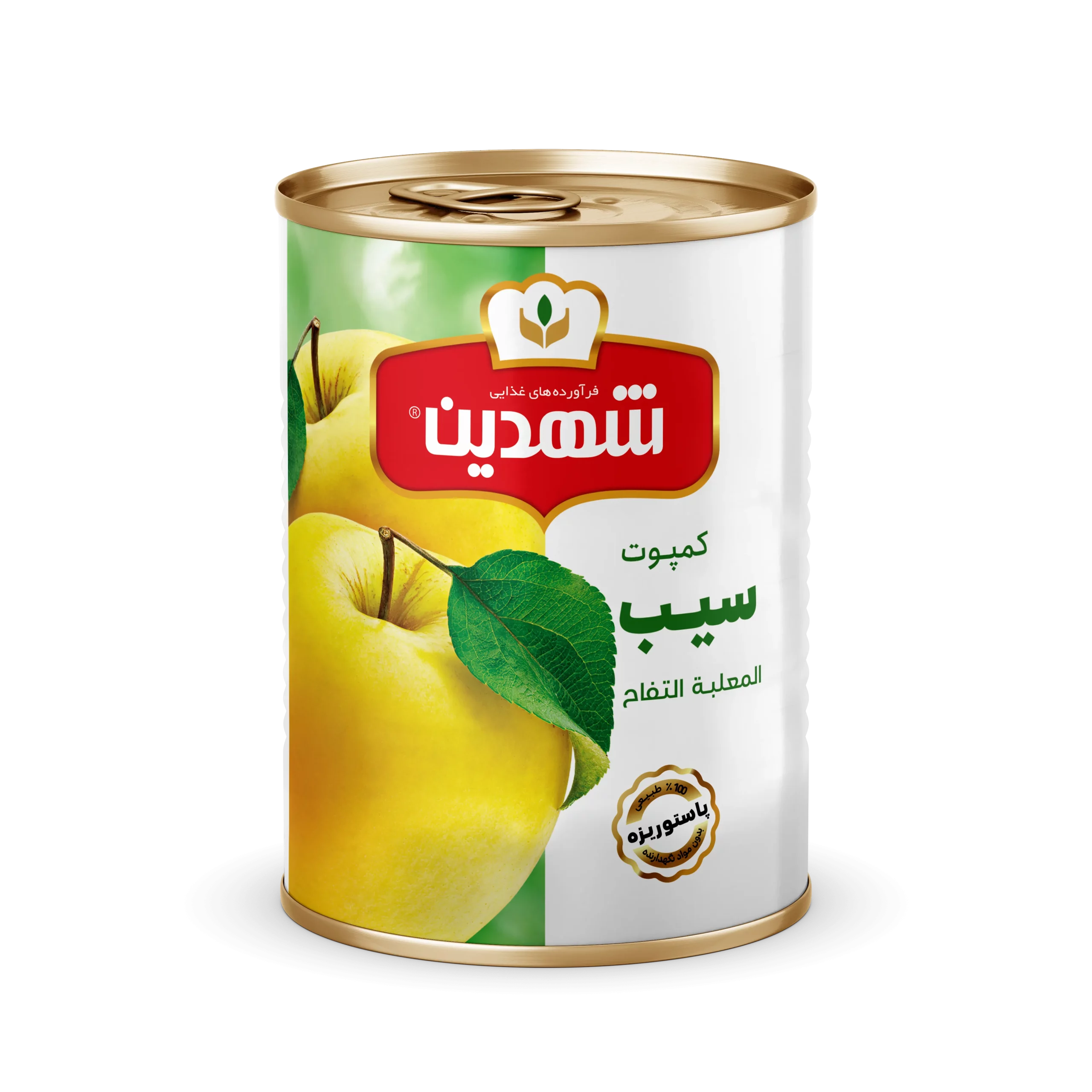 کمپوت سیب شهدین (12 عددی) 1 کمپوت سیب شهدین (12 عددی)