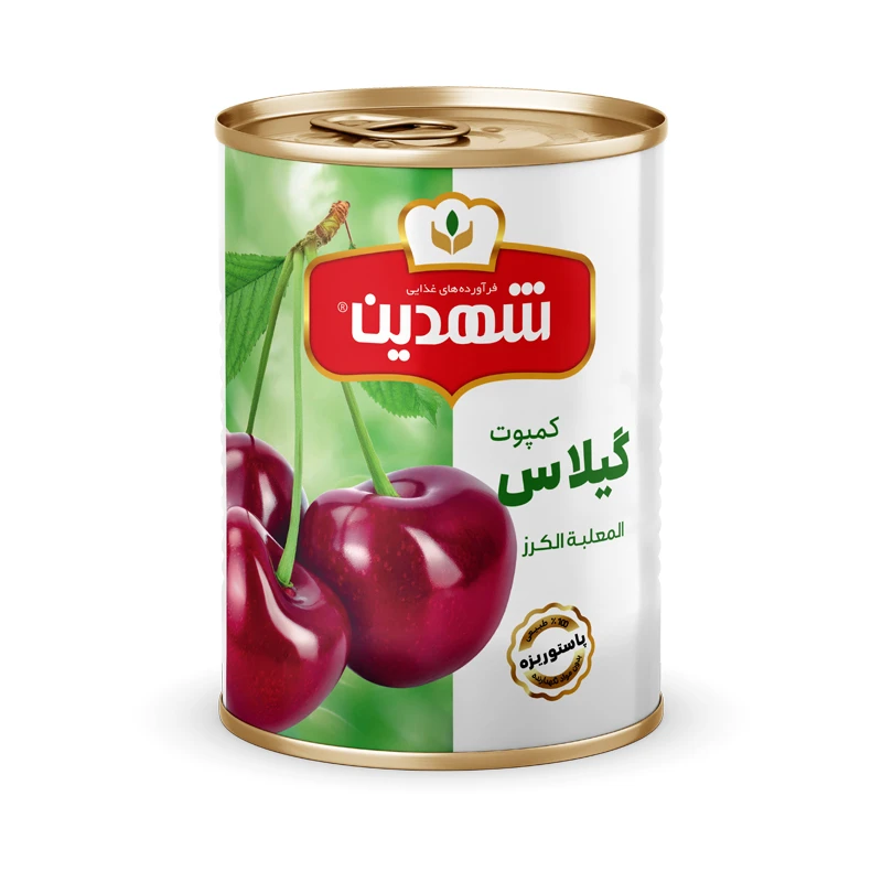 کمپوت گیلاس شهدین (12 عددی) 1 کمپوت گیلاس شهدین (12 عددی)